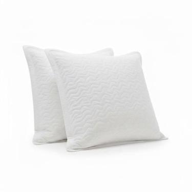 Imagem de Kit 2 Porta Travesseiro Matelado Microfibra - - Campari Indústria Têxt