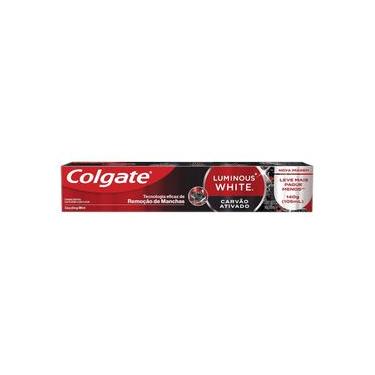 Imagem de Creme Dental Colgate Luminous White Carvão Ativado 140g