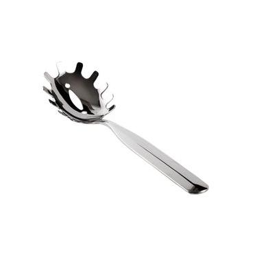 Imagem de Colher Vazada para Massa Salada Inox Prata Vidal Bugatti
