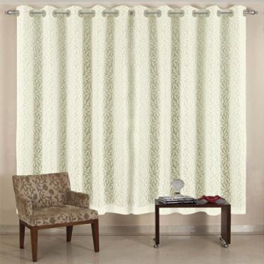Imagem de Cortina de Renda - Quarto e Sala - Nativa - 3,00m x 1,80m - Bege - Cortilester