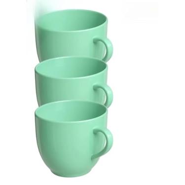 Imagem de Xicaras De Café Chá Porcelana Chicara Xicara(Xicara Verde 3 un)