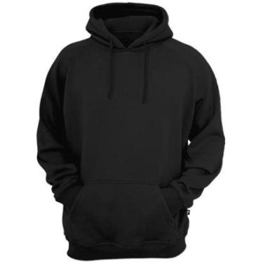 Imagem de Moletom Moleton blusa de frio Canguru Plus Size Agasalho-Masculino