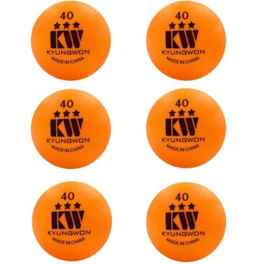 Imagem de Bola Ping Pong Tênis De Mesa C/6 3 Estrelas-Unissex