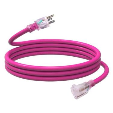 Imagem de Cabo de extensão externo EP 10 pés 12/3 SJTW 15A 125V à prova d'água