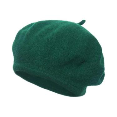 Imagem de Boina Feminina De Lã Grossa Multicolorida, Quente Para Inverno E Outon