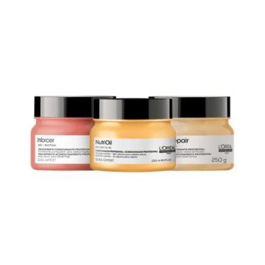Imagem de L'Oréal Absolut Repair Gold NutriOil Inforcer Kit 3 Produtos - LOréal 