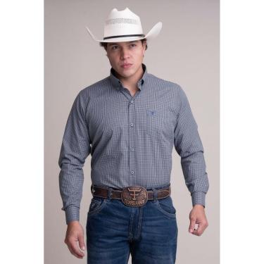 Imagem de CAMISA MASCULINA MANGA LONGA TEXAS FARM - CAL550 - XADREZ-Masculino