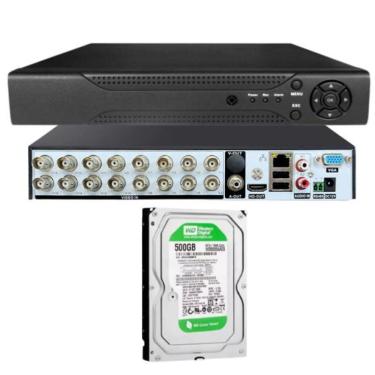Imagem de Dvr Multi HD 16 Canais c/hd 500gb