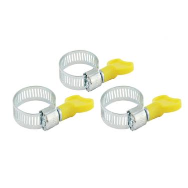 Imagem de Jogo 3 Abraçadeira Aço Borboleta Western