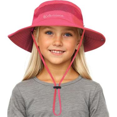 Imagem de Chapéu Century Star Kids Bucket Watermelon Red UPF 50+ ajustável