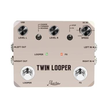 Imagem de Pedal Twin Looper Para Guitarra Elétrica, 10 Minutos De Gravação, 11 T