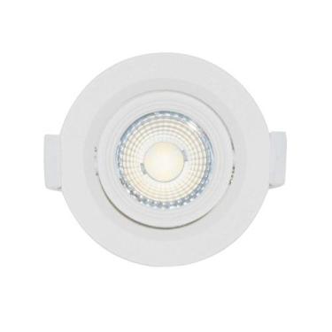 Imagem de Spot LED Modaza Redonda de Embutir 5W, 4000K, Branco, Bivolt