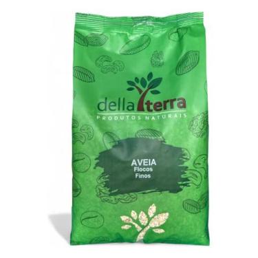 Imagem de Aveia Em Flocos Finos 1 Kg Della Terra