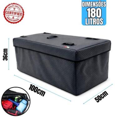 Imagem de Bolsa Maleiro Teto 180L Bagageiro Impermeável Fiat Mobi - BR18