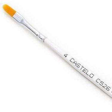 Imagem de Pincel Castelo Série Branca C526 Língua de Gato - Pincéis castelo, 04