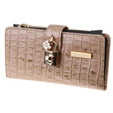 Imagem de Carteira em Couro M.Valentin Feminina-Feminino