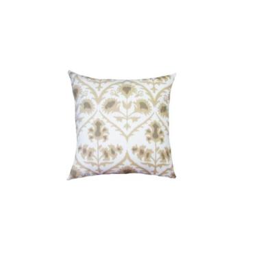 Imagem de Capas para Almofadas 45x45 Tecido Algodão Estampado Nallu Decor, Bege