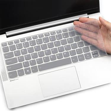 Imagem de Capa de teclado para laptop Lenovo Flex 5 14 polegadas 2 em 1, Ideapad 5 14 polegadas | Ideapad S540 14" IdeaPad Flex 5 5i 14, Lenovo Yoga 5i 7i 9i 14, IdeaPad Slim 5i 7 14 Yoga 14s Acessórios para laptop - Transparente