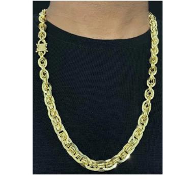 Imagem de Corrente imperadora 10 mm de moeda antiga boa qualidade