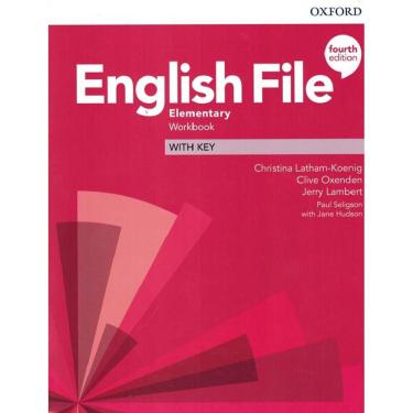 Imagem de English File Elementary Wb With Key - 4Th Ed.