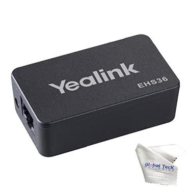 Imagem de Conjunto de fones de ouvido sem fio EHS36 da Yealink da Global Teck, adaptador de fone de ouvido sem fio para Yealink IP Phones T48S, T48G, T46S, T46G, T42S, T42G, T41S, T41P, T40G, T40P, T29G, T27G, T27P e pano de microfibra