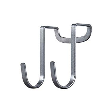 Imagem de KIZQYN Ganchos de casaco gancho de toalha de entrada de banheiro 304 aço inoxidável S-Type gancho gancho de porta de banheiro gancho de parede cabide de casaco montado na parede rack de casaco montado na parede