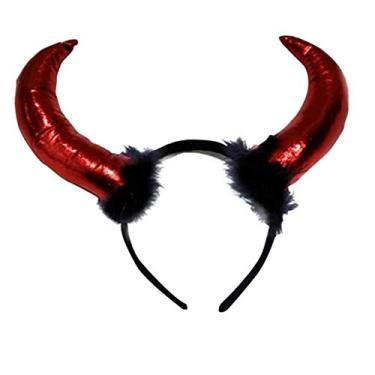 Imagem de Tiara Diabinha Vermelha Luxo