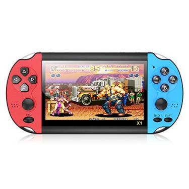 Imagem de 100pcs X1 4.3-Polegadas Handheld Game Console Retro Portátil Game Console 8G Built-In 10 000 Jogos Clássico Nostálgico Dual-Vibração Do Jogo Jogador Do Jogo Eletrônico de Presente para