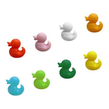 Imagem de Veemoon 8 Unidades Fixador de arame de pato clipe de fixação do cabo plugues USB gancho braçadeiras de cabo de silicone gerenciador de cabos autoadesivo cabo de fone de ouvido