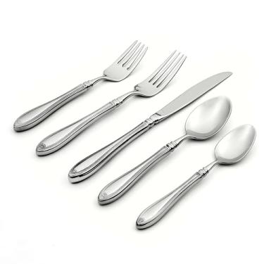 Imagem de Oneida Conjunto de talheres Sheraton, 5 peças, serviço para 1