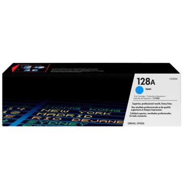 Imagem de Toner HP CE321A 128A Ciano CM1415FN CP1525NW Original 1.3k