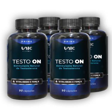 Imagem de Kit 4 Testo On Estimulante de Testosterona 90 Cáps