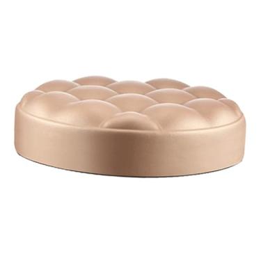 Imagem de Kokiya Assento de cadeira de beleza, assento superior de cadeira, fácil de instalar, removível, substitui, almofada de assento de banco de bar para barbearia, Ouro