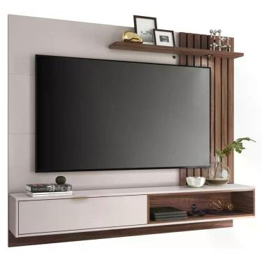 Imagem de Painel Home Suspenso Tv 65" Tocantins Off White Nogueira