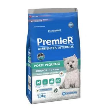 Imagem de Ração Premier Ambientes Internos Adultos Raças Pequenas Frango e Salmã