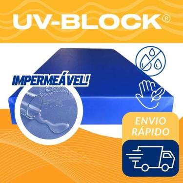 Imagem de Protetor Colchão Hospitalar Impermeável Elástico Capa King - Uv-Block
