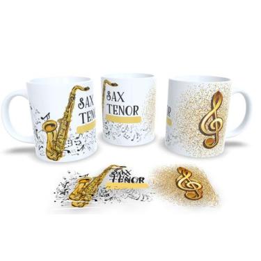 Imagem de Canecas de Porcelana Personalizadas Instrumentos Musicais - Estampa Su