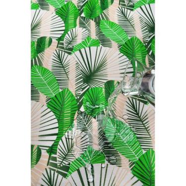 Imagem de Tecido Impermeável Acqua Linea Paint Verde - 1,40m de Largura