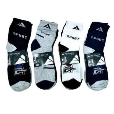 Imagem de Kit 24 Pares De Meias Altomax Cano Longo