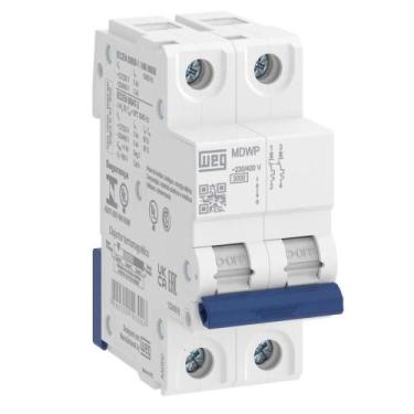 Imagem de Disjuntor Din Bipolar 16a Weg Mdwp 15265722