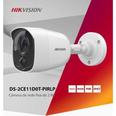 Imagem de Camera Hikvision Bullet Mini DS-2CE11D0T-Pirlp 2MP
