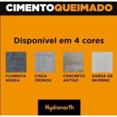 Imagem de Efeito cimento queimado revestimento cinza cronos 5kg - HYDRONORTH