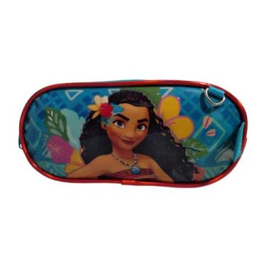 Imagem de Estojo Escolar Infantil Duplo Chenson MO-2501  Moana, Colorido