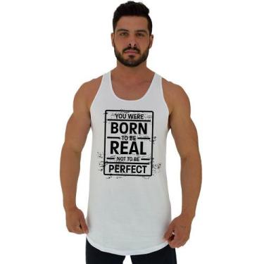 Imagem de Regata Longline Estampada Masculina MXD Conceito You Were Born, Mascul