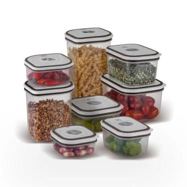 Imagem de Kit Pote Hermético Electrolux 8 unidades