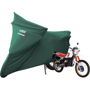Imagem de Capa Tecido Para Cobrir Moto Yamaha DT 200 Com Elasticidade - Mz, Verd