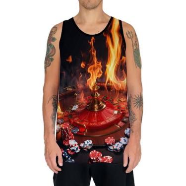 Imagem de Camiseta Regata Tshirt  Baralho Poker Roleta Sorte Dados 2 - Enjoy Sho