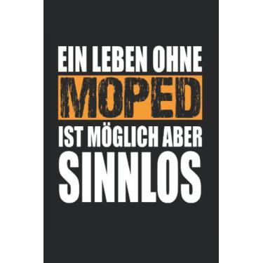 Imagem de Moped: Notizbuch A5 Kariert - zum planen, organisieren und notieren