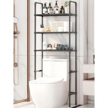 Imagem de Organizador banheiro Rack Organizador Multifuncional com Prateleiras Estante Multiuso Banheiro Lavanderia