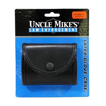Imagem de Uncle Mike's Bolsa dupla de látex luva dupla de látex Mirage bolsa preta lisa, cartão 74961
